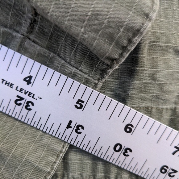 GAP Factory Store Women's Chino Shorts Green Size 12 100% Cotton Slash Pockets - Picture 11 of 12